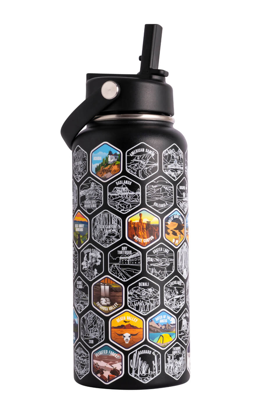Lets Wander™ National Parks Water Bottle + Stickers