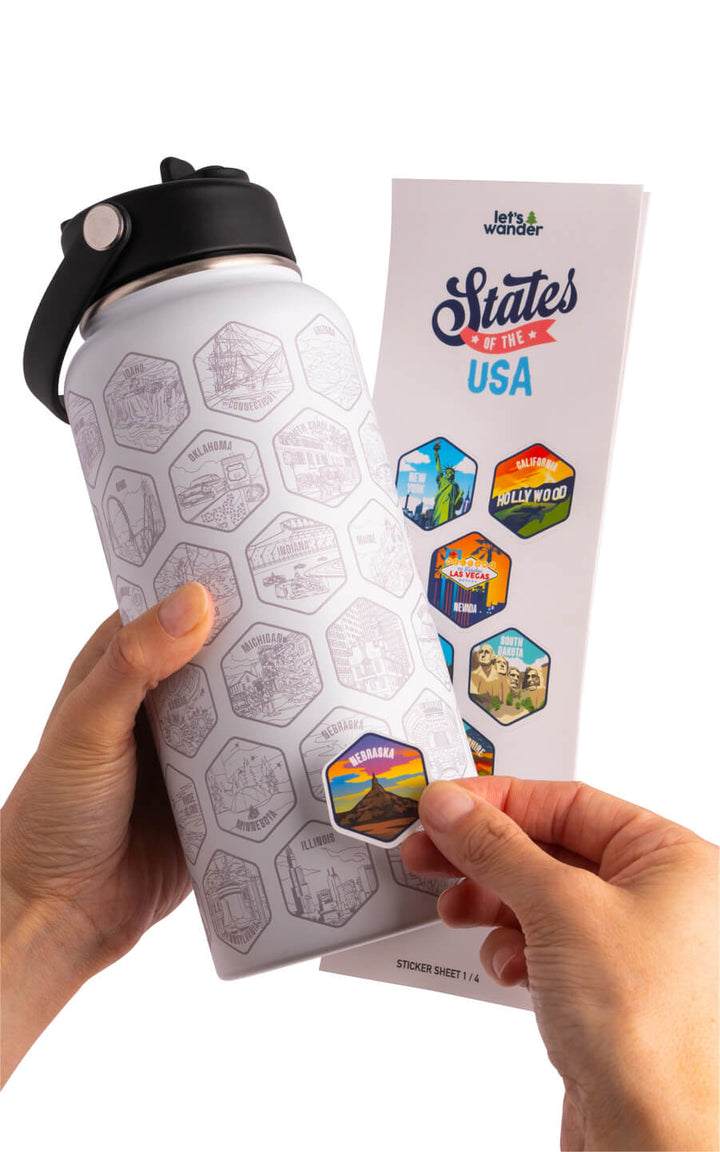 50 States V2 bottle white 07